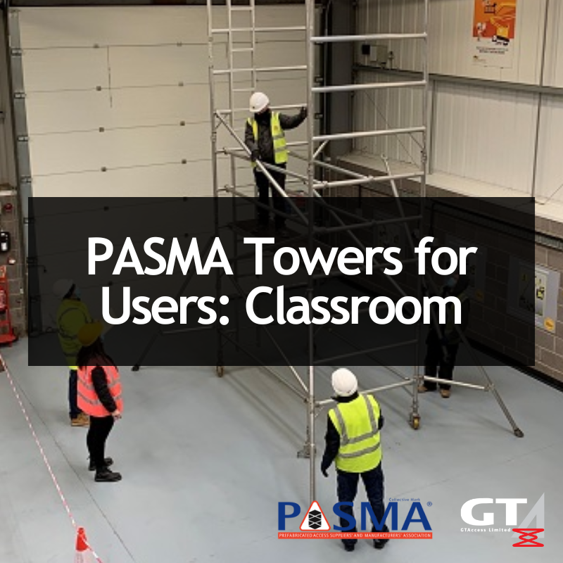 PASMA Towers for Users: Classroom
