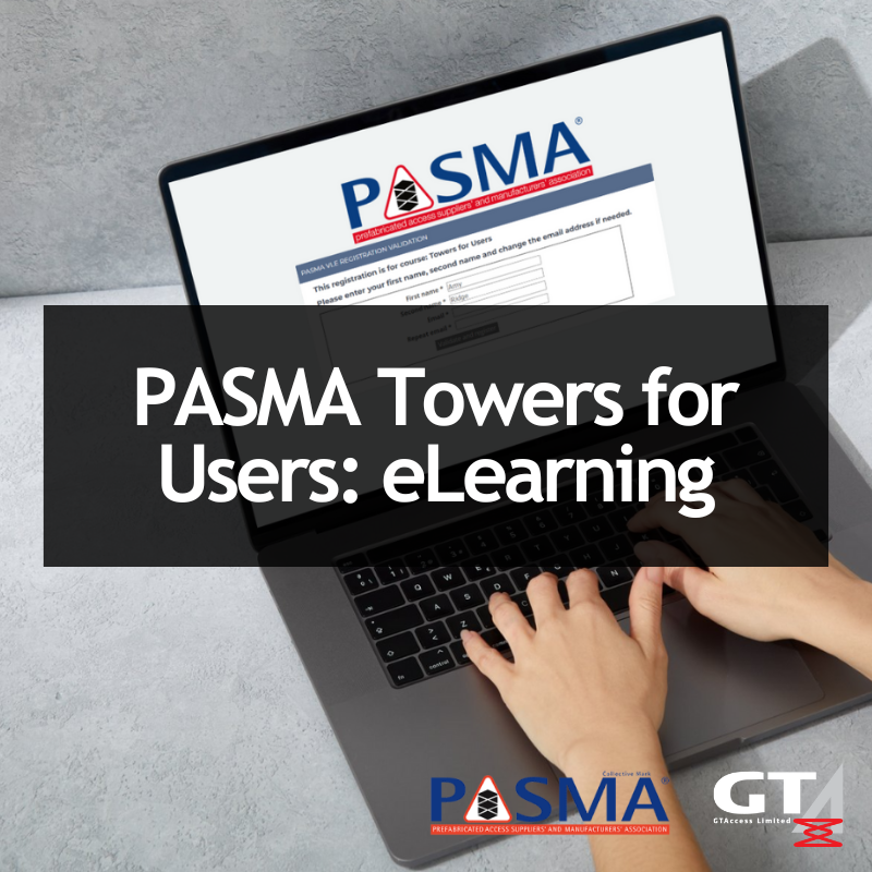 PASMA Towers for Users: eLearning